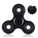 Wholesale Aluminum Metal Classic Fidget Spinner Hand Stress Reducer Toy for Anxiety Adult, Child (Black)